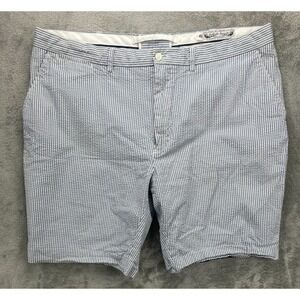 Polo Ralph Lauren Men's Seersucker Shorts Size 40 Blue White Striped ***READ***
